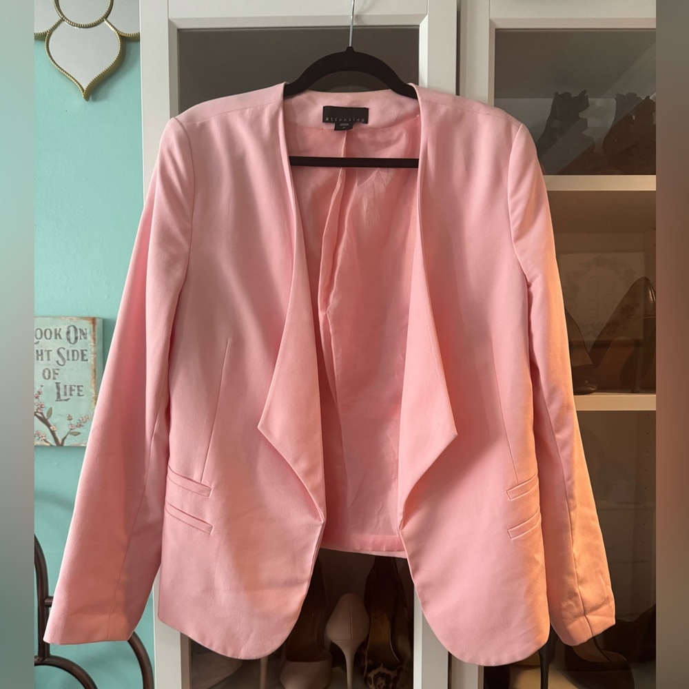 Pink blazer